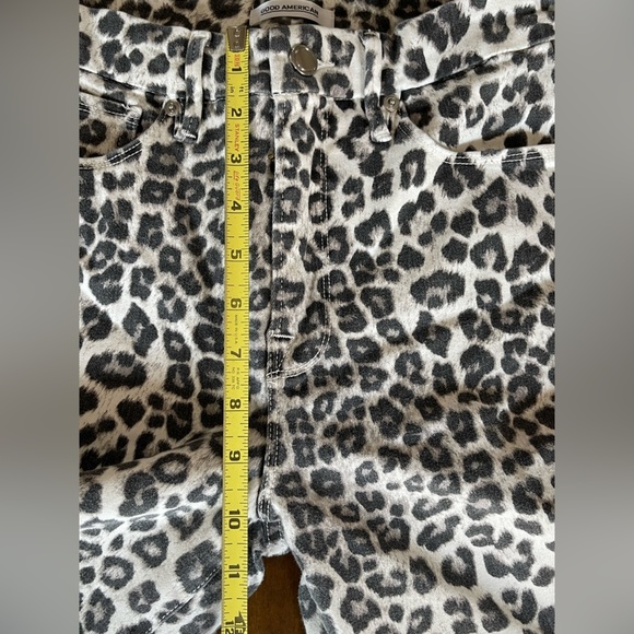 Good American animal print jeans - Picture 4 of 9